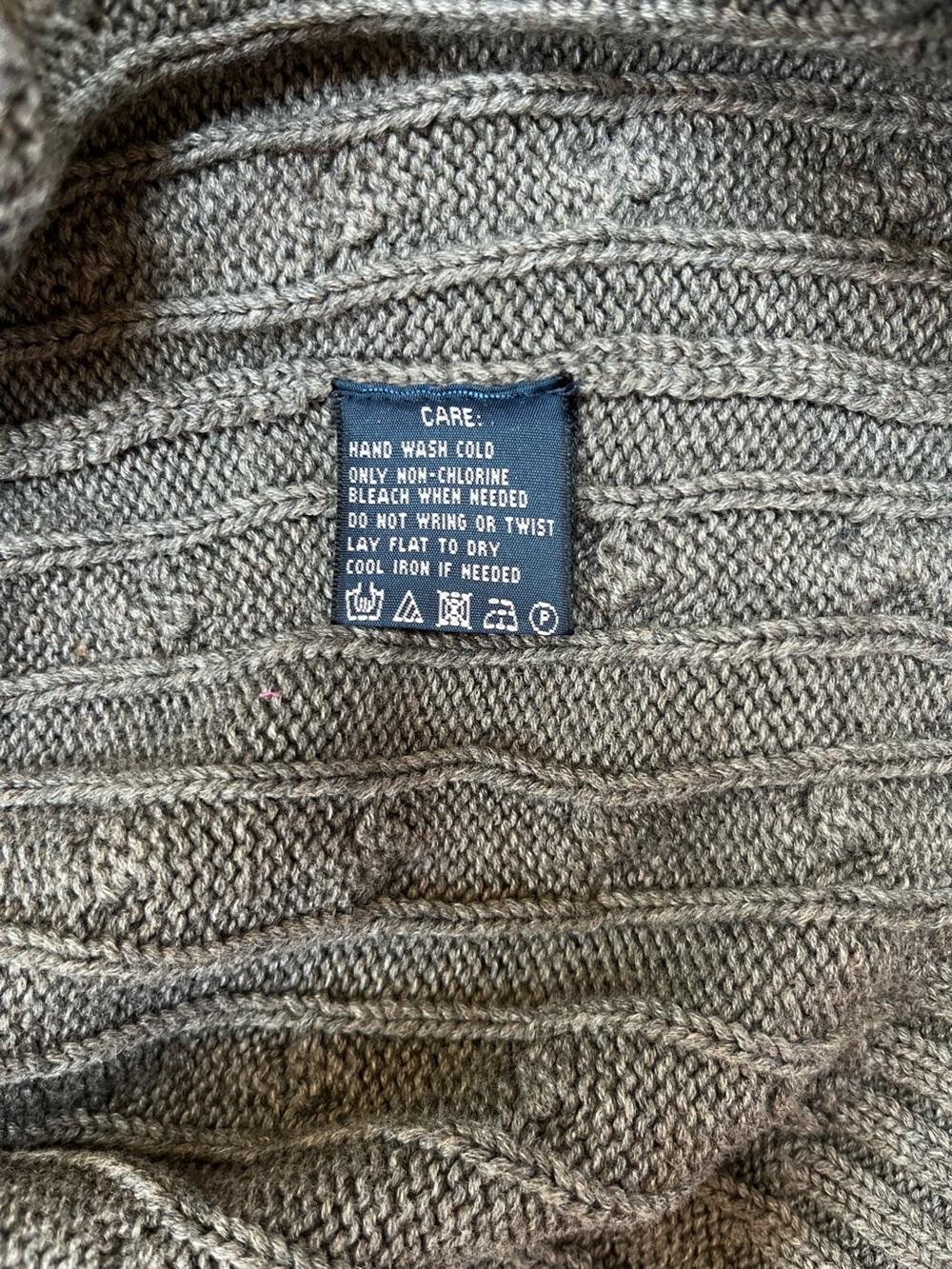 Ralph Lauren Women's Cable Knit Crewneck Sweater Size XL Academia Old Money - Picture 7 of 9